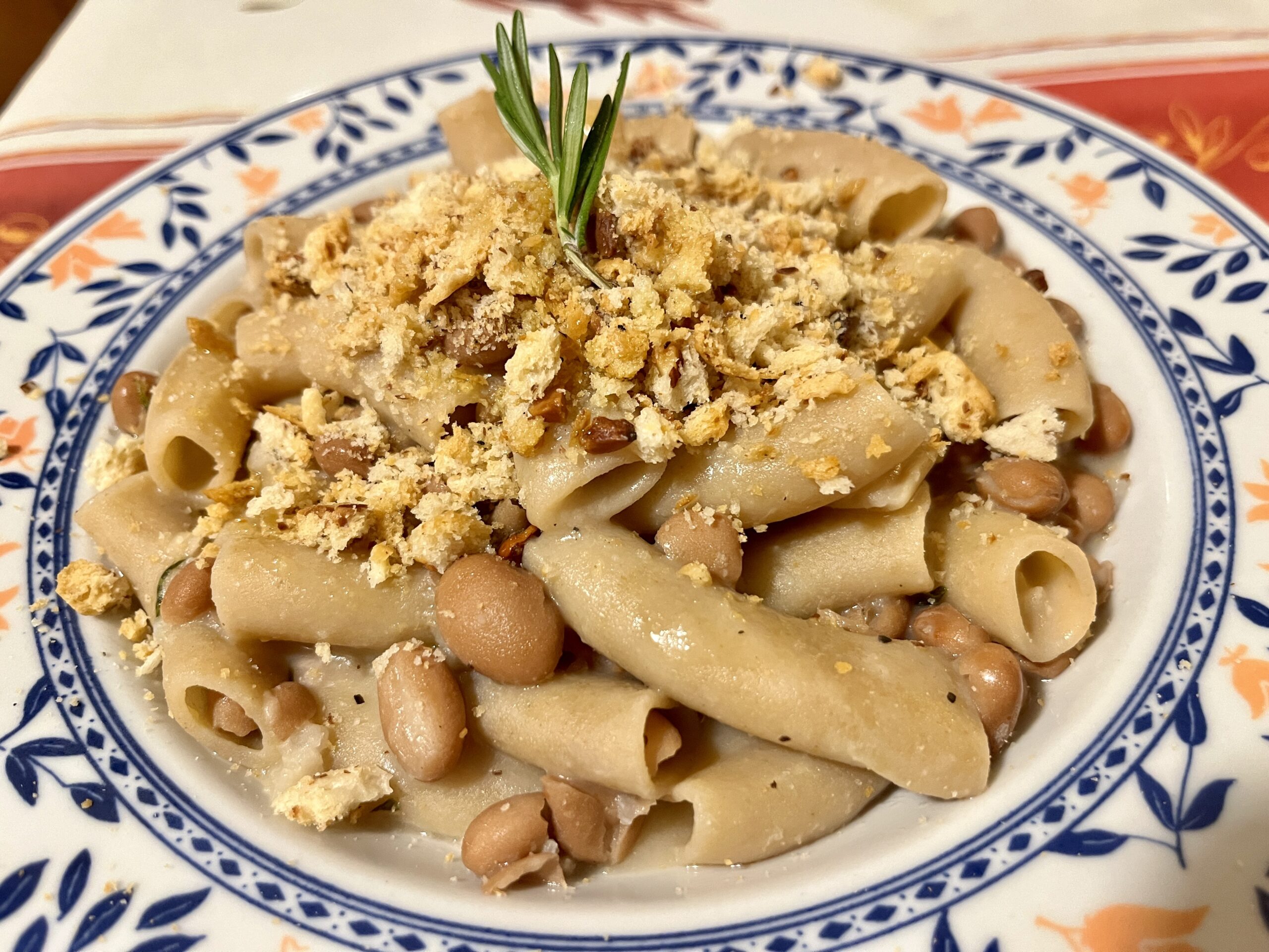 Pasta E Fagioli Con Sedani Lisci Senatore Cappelli E Taralli Napoletani