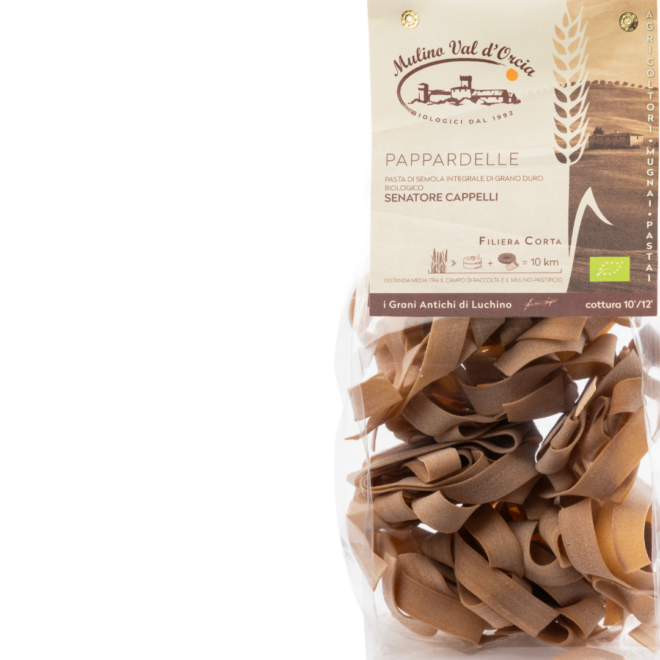 Senatore Cappelli durum wheat pasta