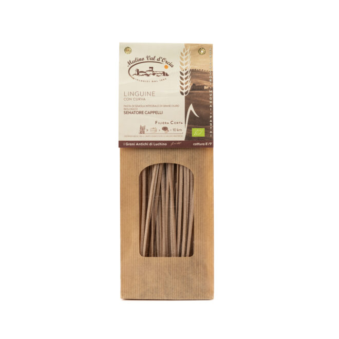 Senatore Cappelli organic whole durum wheat semolina pasta