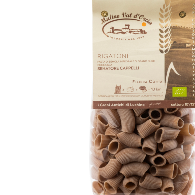 Senatore Cappelli durum wheat pasta